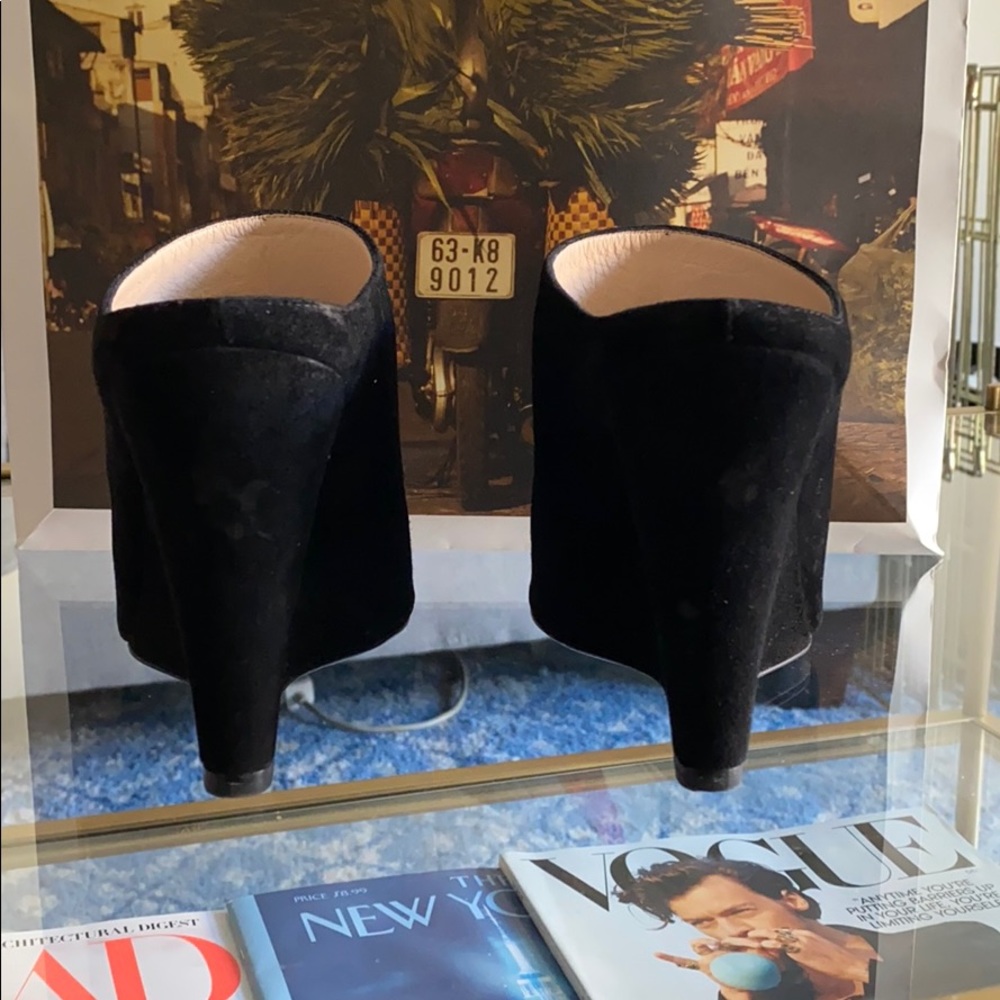 Prada Suede Wedges - Picture 5 of 6